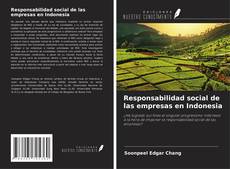 Bookcover of Responsabilidad social de las empresas en Indonesia