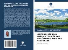 Buchcover von HINDERNISSE UND AUSSICHTEN FÜR DIE EINFÜHRUNG SOLARER MINI-NETZE