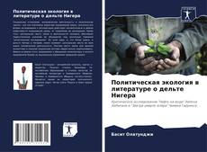 Buchcover von Политическая экология в литературе о дельте Нигера