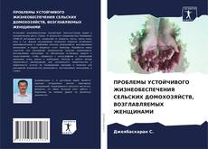 Portada del libro de ПРОБЛЕМЫ УСТОЙЧИВОГО ЖИЗНЕОБЕСПЕЧЕНИЯ СЕЛЬСКИХ ДОМОХОЗЯЙСТВ, ВОЗГЛАВЛЯЕМЫХ ЖЕНЩИНАМИ