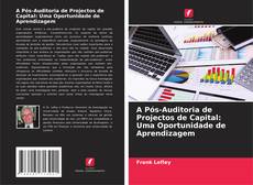 Обложка A Pós-Auditoria de Projectos de Capital: Uma Oportunidade de Aprendizagem