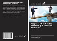 Buchcover von Responsabilidad de las personas que controlan empresas