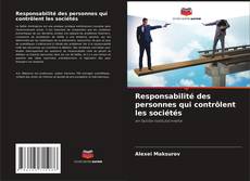Capa do livro de Responsabilité des personnes qui contrôlent les sociétés 