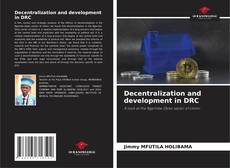 Capa do livro de Decentralization and development in DRC 