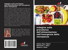 Buchcover von Indagine sulla prevalenza dell'alimentazione nell'insorgenza della menopausa
