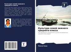 Buchcover von Культура семей нижнего среднего класса