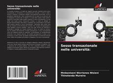 Capa do livro de Sesso transazionale nelle università: 