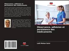 Buchcover von Observance, adhésion et persistance des médicaments