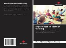 Bookcover of Experiences in teacher training
