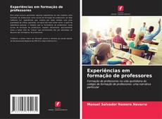 Обложка Experiências em formação de professores