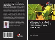 Buchcover von Influenza dei prodotti chimici sul successo e la sopravvivenza delle talee di fico