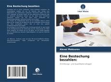 Eine Bestechung bezahlen: kitap kapağı