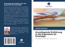 Copertina di Grundlegende Einführung in die Ergonomie für Einsteiger