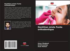 Dentition mixte Fente orthodontique kitap kapağı