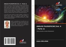 Capa do livro de ANALISI FILOSOFICHE [Vol. II - Parte 1] 