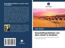 Portada del libro de Geschäftspraktiken vor dem Islam in Arabien