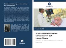 Buchcover von Schützende Wirkung von Carnosinsäure auf Lungenfibrose