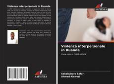 Violenza interpersonale in Ruanda kitap kapağı