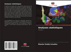 Capa do livro de Analyses statistiques 