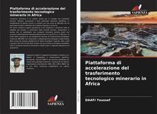 Piattaforma di accelerazione del trasferimento tecnologico minerario in Africa kitap kapağı