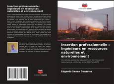 Insertion professionnelle : ingénieurs en ressources naturelles et environnement kitap kapağı