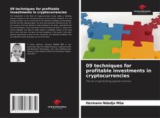 Bookcover of 09 techniques for profitable investments in cryptocurrencies