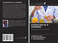 EXTRACCIÓN DE D-LIMONENO kitap kapağı