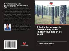 Capa do livro de Détails des composés phytochimiques de l'Eucalyptus Spp et du souci 