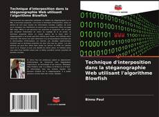 Capa do livro de Technique d'interposition dans la stéganographie Web utilisant l'algorithme Blowfish 