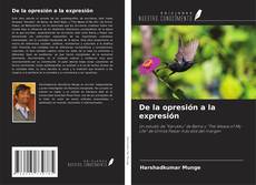 Buchcover von De la opresión a la expresión