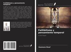 Faillibilismo y pensamiento temporal kitap kapağı