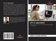 Capa do livro de ICT in education 