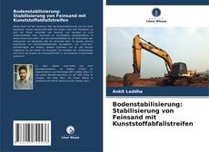 Buchcover von Bodenstabilisierung: Stabilisierung von Feinsand mit Kunststoffabfallstreifen