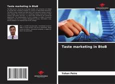 Couverture de Taste marketing in BtoB
