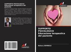 Portada del libro de SUPPORTO PSICOLOGICO Educazione terapeutica del paziente