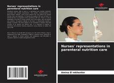 Capa do livro de Nurses' representations in parenteral nutrition care 