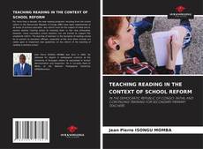 TEACHING READING IN THE CONTEXT OF SCHOOL REFORM kitap kapağı