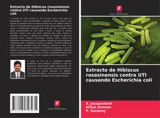 Buchcover von Extracto de Hibiscus rosasinensis contra UTI causando Escherichia coli