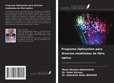 Portada del libro de Programa Optisystem para diversos modelados de fibra óptica