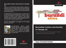 Buchcover von Burundian Culture and Society in Change (2)