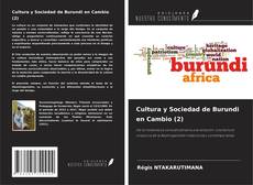 Buchcover von Cultura y Sociedad de Burundi en Cambio (2)
