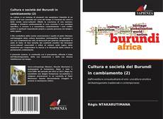 Capa do livro de Cultura e società del Burundi in cambiamento (2) 