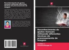 Portada del libro de Reconhecimento de gestos manuais utilizando diferentes técnicas de processamento de imagem