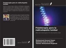 Capa do livro de Fisioterapia para la radiculopatía lumbar 