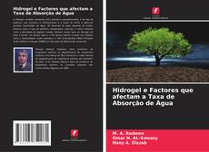 Hidrogel e Factores que afectam a Taxa de Absorção de Água kitap kapağı