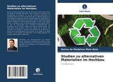 Buchcover von Studien zu alternativen Materialien im Hochbau
