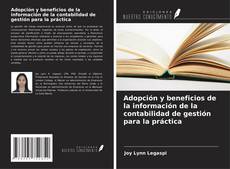 Buchcover von Adopción y beneficios de la información de la contabilidad de gestión para la práctica