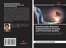 Borítókép a  Relationship Between Organizational Climate and Perceived Quality - hoz
