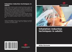 Bookcover of Inhalation induction techniques in adults