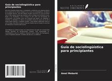 Обложка Guía de sociolingüística para principiantes